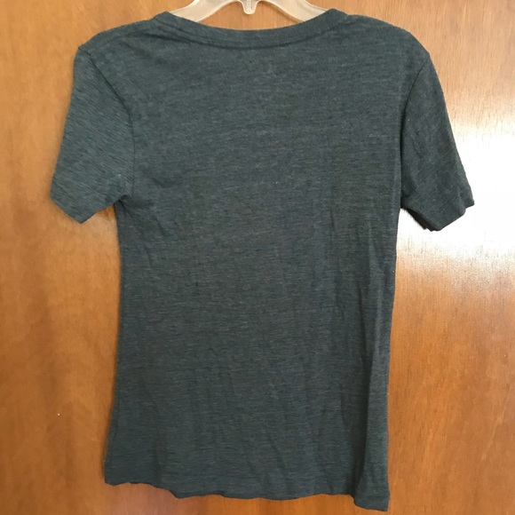 Dark Gray Stanford V-Neck - Picture 2 of 4